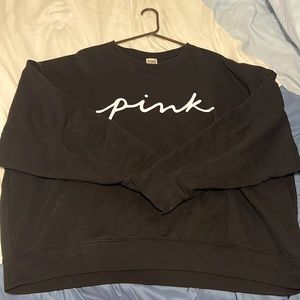 Women’s XL Black “PINK” Crewneck